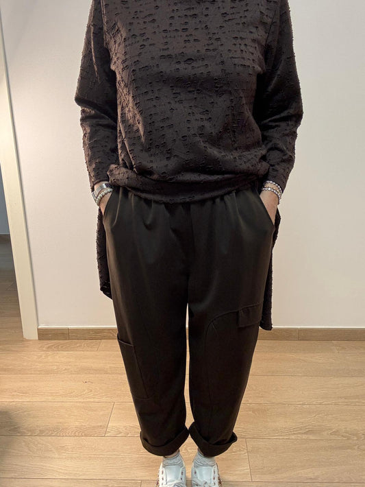 Pantaloni cargo in punto roma