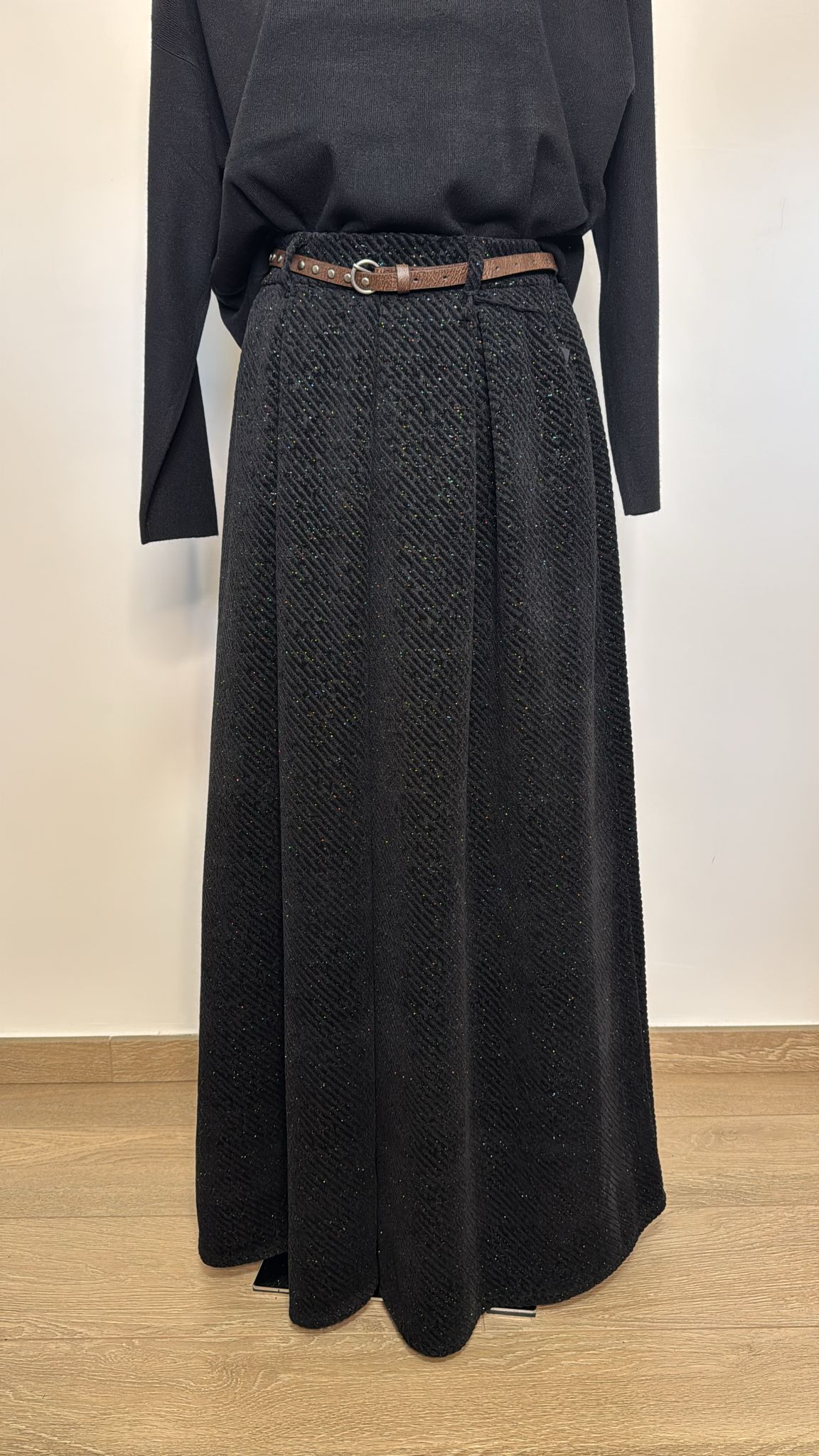 Panta gonna in velluto a coste