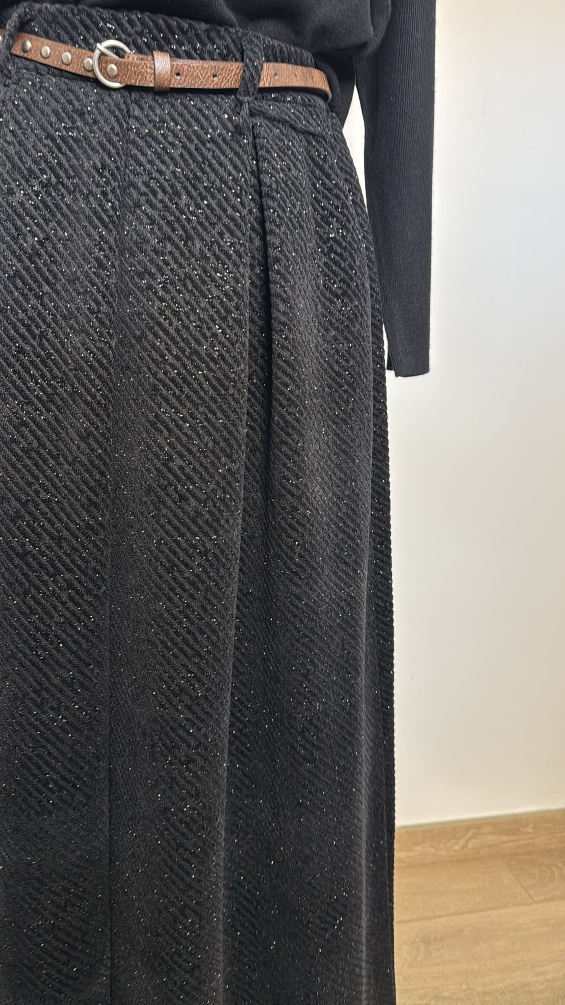 Panta gonna in velluto a coste