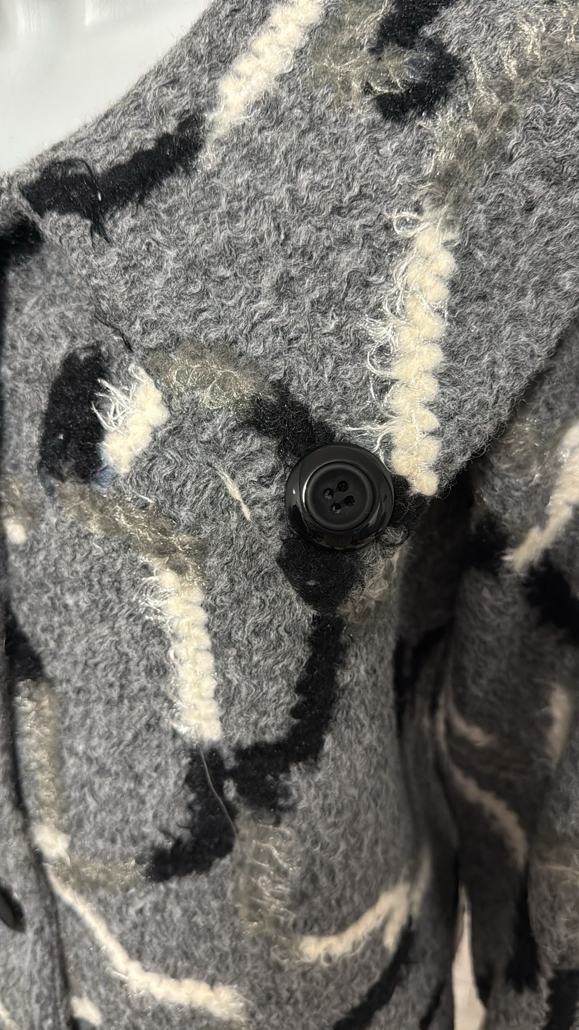 Giacca in lana con bottoni