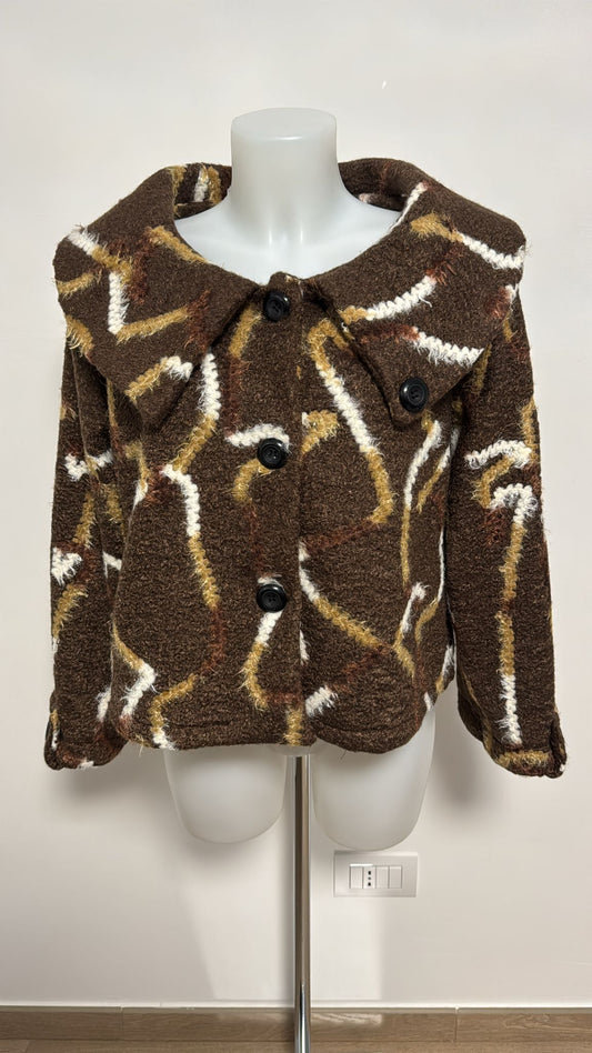 Giacca in lana con bottoni